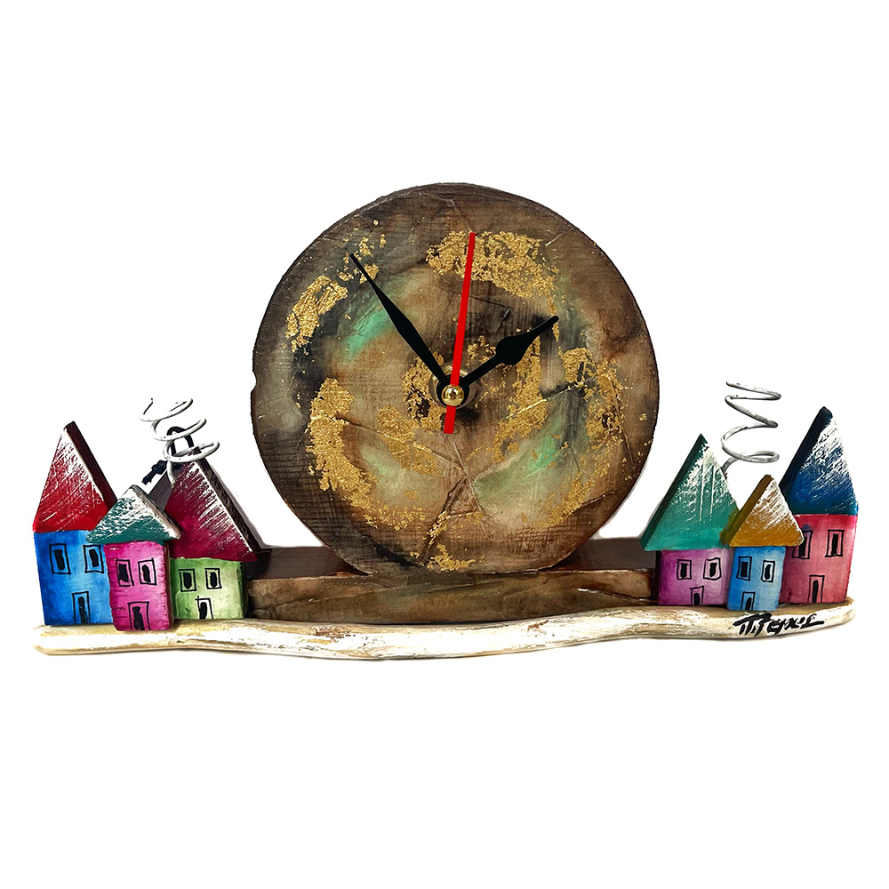 handmade-clock χειροποιητα